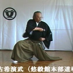 古希記念演武　後方突き