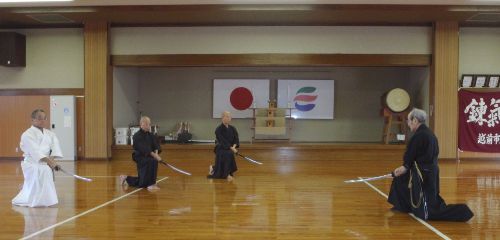 道場の稽古風景